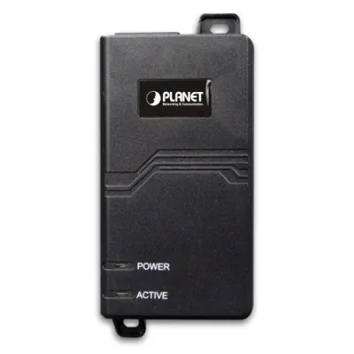 Planet - POE-173 - Single Port 10/100/1000Mbps Ultra POE Injector 60 Watts 