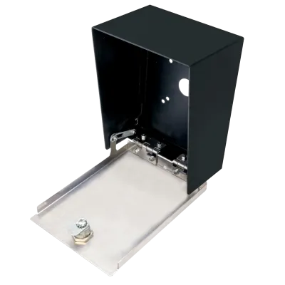 Seco-Larm - BP-601 - Post-Mount Housing – No Cutout, Solid Faceplate