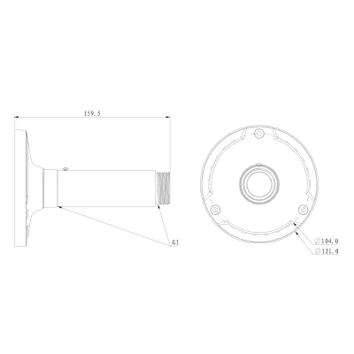 Speco - CLT1 - Ceiling Mount