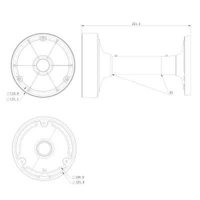 Speco - CLT5 - Ceiling Mount
