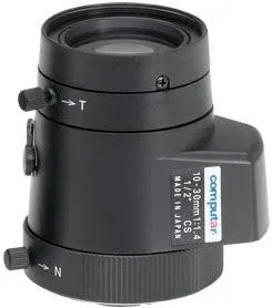 Computar  - CMP-HG3Z1014FCS - 1/2-inch 10-30mm F1.4 Dc Auto Iris