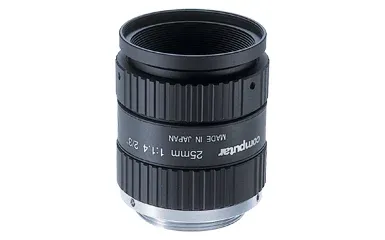 Computar  - CMP-M2514-MP - 2/3-inch 25mm f1.4 with Locking Iris & Focus, Megapixel, C Mount