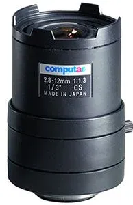 Computar  - CMP-T4Z2813CS-IR - 1/3" F1.3 with Iris & Manual Iris CS Mount, Day/Night IR, 2.8-12mm Lens