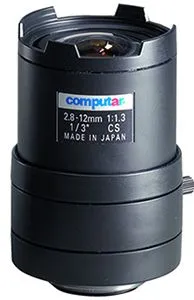 Computar  - T4Z2813CS-IR - F1.3 with Iris & Manual Iris CS Mount, Day/Night IR, 2.8-12mm Lens