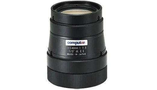 Computar  - CMP-T5Z8513CS-IR - 1/3-inch 8.5-40mm F1.3 with Iris & Focus, Day/Night IR