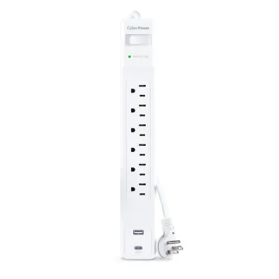 CyberPower - CSP604UCW - Surge Protector
