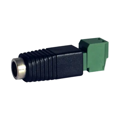 Speco - DCPLGBLOKM - DC Plug to Terminal Block