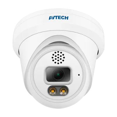 AVTech - DGM5206SVSGAT -  5MP AI-Based H.265 Dome IP Camera with Dual Lights 