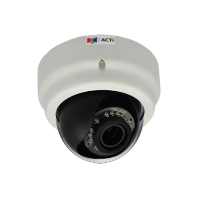 ACTi - E65A - 3 Megapixel IR Indoor Day/Night Dome Camera, 2.8-12mm Lens
