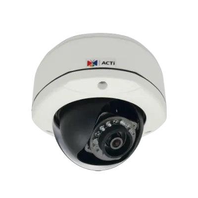 ACTi - E72 - 3MP Full HD Outdoor IR WDR Network Vandal Dome, 2.93mm