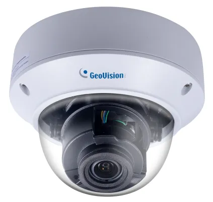 GeoVision - 84-GVD4810-0010 - 4 Megapixel IR Vandal Proof Network Dome Camera, 2.7-13.5mm Lens