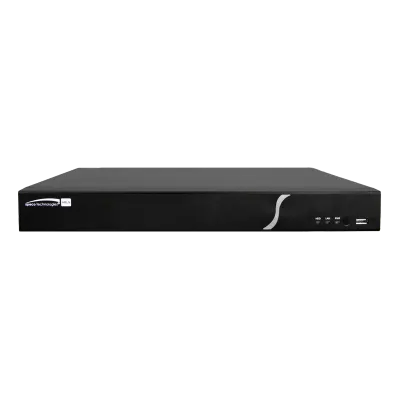 Speco - H6HRLN12TB - 6 Channel Hybrid Recorder 4 Hybrid (TVI or IP) + 2 IP, NDAA, 12TB