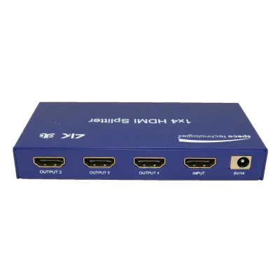 Speco - HD4SPL2 - HDMI 1 to 4 Splitter- Res up to 4K