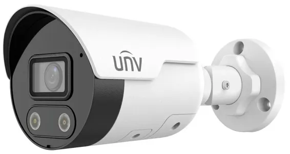 UNV - IPC2126SB-ADF40KMC-I1 - 6MP HD Intelligent Light and Audible Warning Fixed Bullet Network