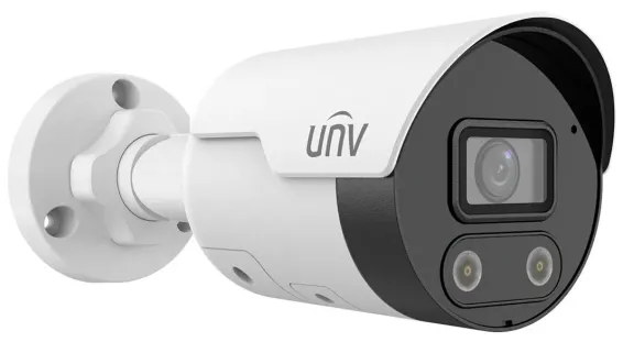 UNV - IPC2126SB-ADF28KMC-I1 - 6MP HD Intelligent Light and Audible Warning Fixed Bullet Network