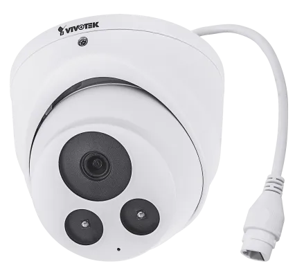 Vivotek - IT9380-HF3 - 5MP 30M IR H.265 Outdoor WDR Pro Turret, IoT Security, 3.6mm