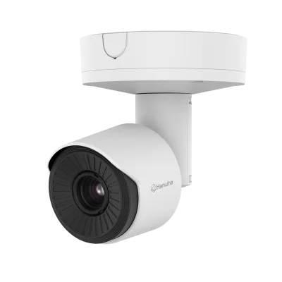 Hanwha - TNO-C3052T - Network IP Outdoor AI Thermal Bullet Camera with 19mm Lens, 384 x 288