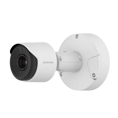 Hanwha - TNO-C3052T - Network IP Outdoor AI Thermal Bullet Camera with 19mm Lens, 384 x 288