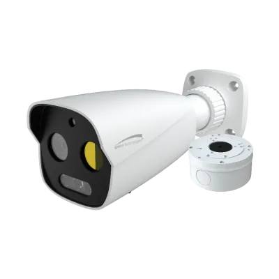 Speco - O5TMLB1 - 5MP Dual Lens AI Thermal Camera with Advanced Analytics and Digital Deterrent®