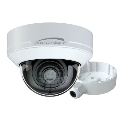 Speco - O6D1M - 6MP Vandal Resistant IP Dome Camera with Advanced Analytics