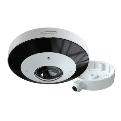 Speco - O6MDP4 - 6MP IP Indoor/Outdoor 360° Fisheye Camera with Junction Box