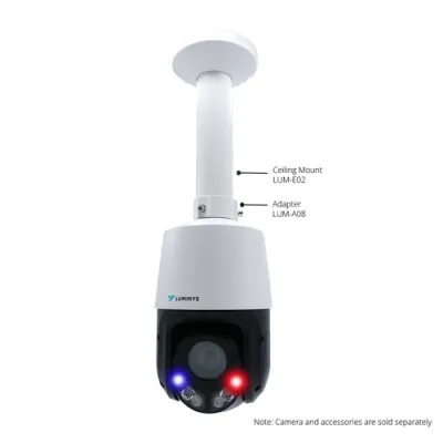 Luminys - P44-8DB25 - 8MP Network 25x LumiDeterrent PTZ Camera