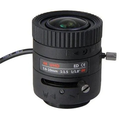 Lilin - PLH-3610MA-4K - 4K Resolution Vari-Focal Auto-Iris Lens 3.6-10mm