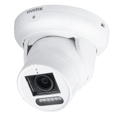 Vivotek - IT839-HTVW-V2-1Y - VORTEX Prem 5MP Outdoor VF Turret Dual Light Speaker 1yr lic