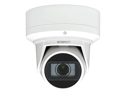 Hanwha - QNE-7080RVW - 4MP Flateye Camera (White Color)
