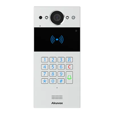 Akuvox - R20K-2 - 2 Wire SIP Intercom with Keypad and RF Card Reader 