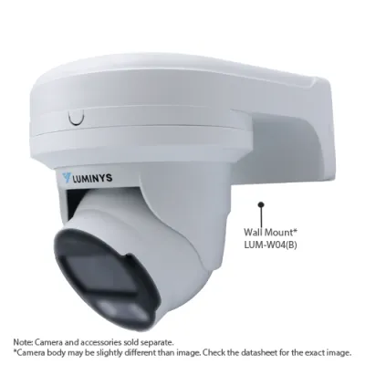 Luminys - N5T-4DA2 - 4MP Network LumiDeterrent Turret Camera with 2.8 mm Lens, IR, White-lights, Dual-mode