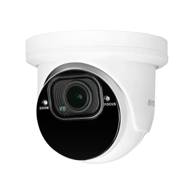 AVYCON - AVC-TE21V - 2MP (1920x1080), Eyeball Camera, 4-in-1, HD-TVI (default), CVI, AHD, ANALOG (960H), 2.7-13.5mm Manual VF Lens, 115ft Smart IR's, DWDR, CoC, OSD, BLC, DC12V, IP67, White