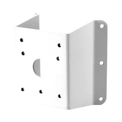 AVYCON - AVM-P-CMT - Corner Mount Bracket, compatible with all cameras with a wall mount attached, White