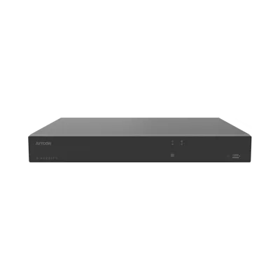 AVYCON - AVR-NSV16E2N-18T - (NDAA) H.265+ 16CH 4K NVR, DUAL NIC, max. 112Mbps In / 96Mbps Out, max. 8MP@30FPS, ONVIF, 8 Alarm In / 1 Alarm Out, 1 HDMI 4K Output, 18TB HDD installed