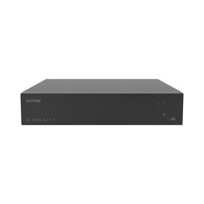 AVYCON - AVR-NSV64E2N-112T - H.265+ 64CH 4K NVR, DUAL NIC, max. 640Mbps, 8MP@30FPS, ONVIF, 8 Alarm In / 1 Alarm Out, 1 HDMI 4K Output, 4 SATA, 112TB HDD installed