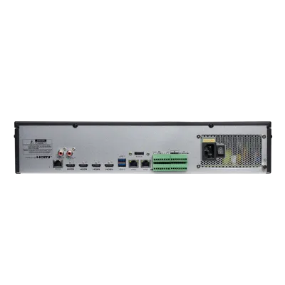 AVYCON - AVR-NSV64E2N - H.265+ 64CH 4K NVR, DUAL NIC, max. 640Mbps, 8MP@30FPS, ONVIF, 8 Alarm In / 1 Alarm Out, 1 HDMI 4K Output, 8 SATA, Barebone