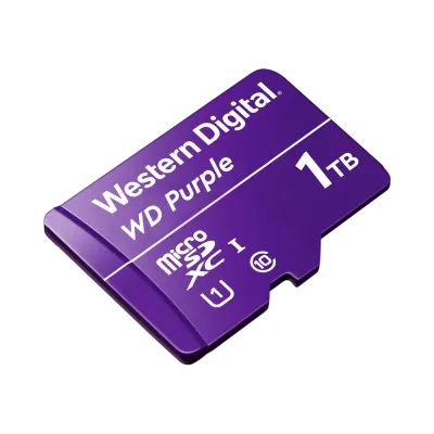AVYCON - AVY-WDD100T1P0C - WD Purple Surveillance 24/7 Drive, MicroSD Card, 1TB Capacity
