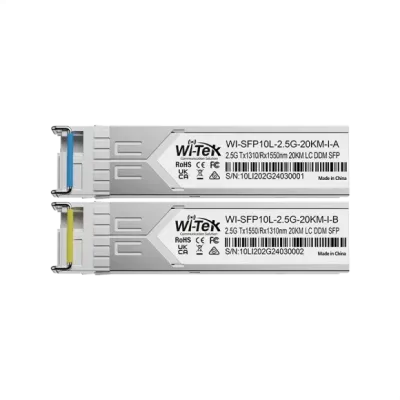 Wi-Tek - WI-SFP20L-2.5G-20KM-I - Industrial SFP Module