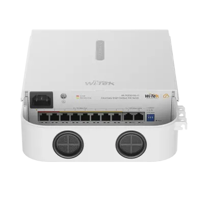 Wi-Tek - WI-PCES309GF-O - Cloud Easy Smart 1000Mbps Outdoor Waterproof PoE Switch