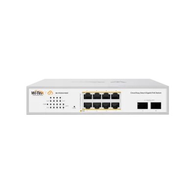 Wi-Tek - WI-PCES310GF V2 - 1000Mbps Cloud Easy Smart PoE/ Ethernet Switch