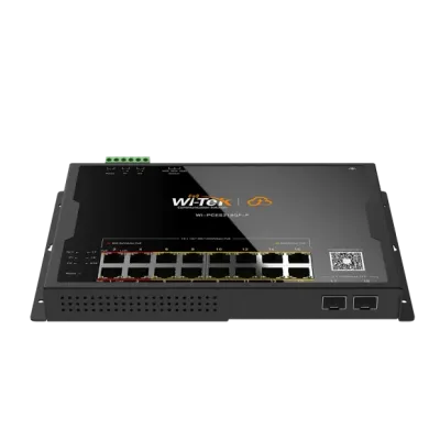 Wi-Tek - WI-PCES318GF-F - Flat-type Cloud Easy Smart Switch