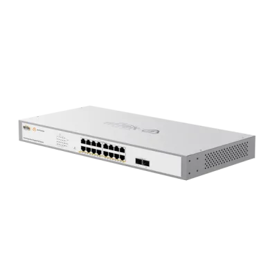 Wi-Tek - WI-PCES318GF V2 - 1000Mbps Cloud Easy Smart PoE/ Ethernet Switch