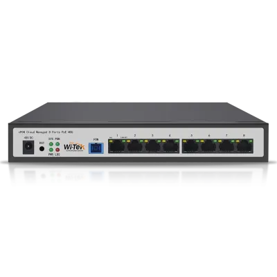 Wi-Tek - WI-POL308G-P - Gigabit PoE xPON MDU