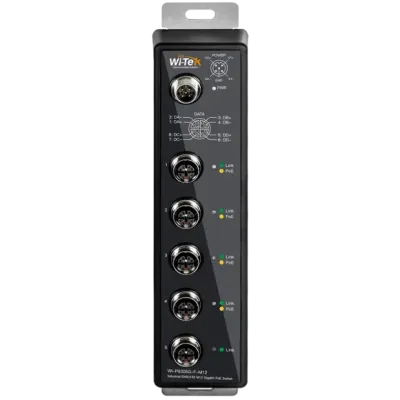 Wi-Tek - WI-PS305G-F-M12 - Flat-type Unmanaged Switch