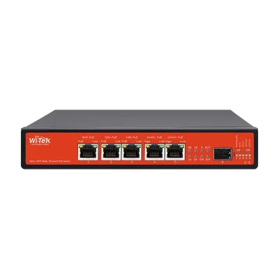 Wi-Tek - WI-PS306GF-UPS V4 - Unmanaged Solar Powered Switch