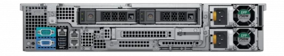 Hanwha - WRR-P-S202S1-120TB - Wisenet WAVE Optimized 2U Rack Server with 120TB HDD