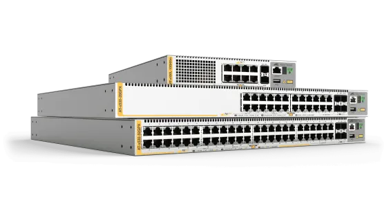 Hanwha - AT-x530L-18GHXm-90 - AT 16 x 1/2.5/5 Gigabit Ethernet PoE++ switch with advanced management features, 2x 10GB (SFP+) uplink , 720W total PoE budget (NDAA and TAA compliant)