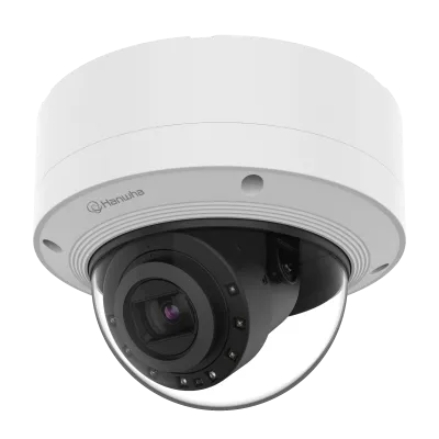 Hanwa - XNV-6123R/KAP - Network IP Outdoor IR AI Dome Camera with 5.2-62.4mm Lens