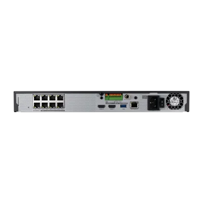 Hanwha - XRN-815S-20TB - Hanwha - XRN-815S-16TB - 8 Channel Network Video Record Up To 12MP with 8 PoE/PoE+ Ports, 20TB