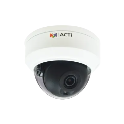 ACTi - Z911 - 4MP f2.8mm Outdoor Fixed Dome with IR LED 50m, WDR 120dB
